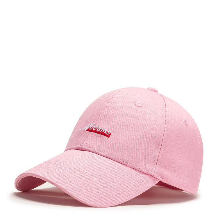 Unisex Cotton Embroidered Baseball Cap Adjustable Sunshade Hat