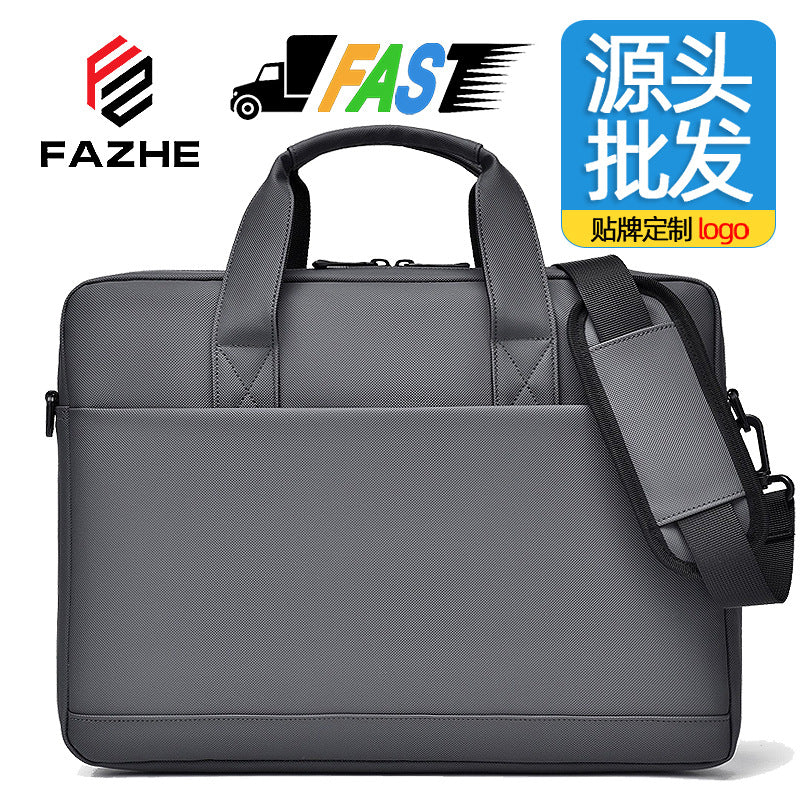 Waterproof PU Laptop Briefcase for 14 to 16 Inch Devices