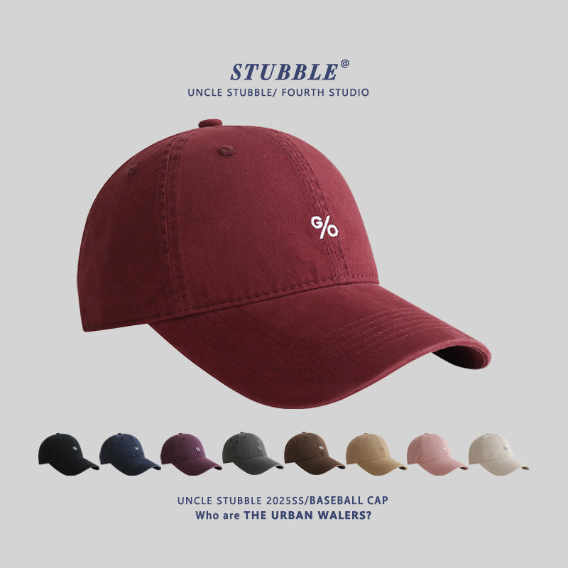 Japanese Style Simple Wide Brim Unisex Baseball Cap