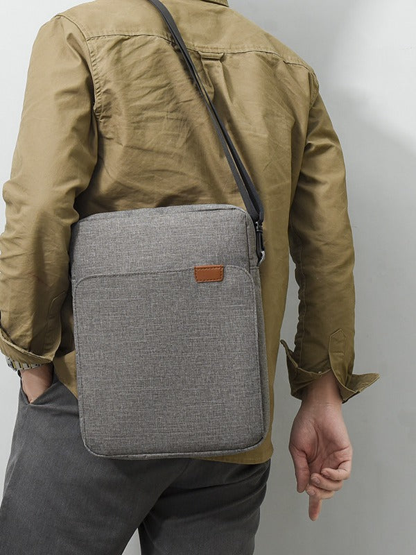 Casual Oxford Crossbody Laptop Bag for 11 to 13 Inch