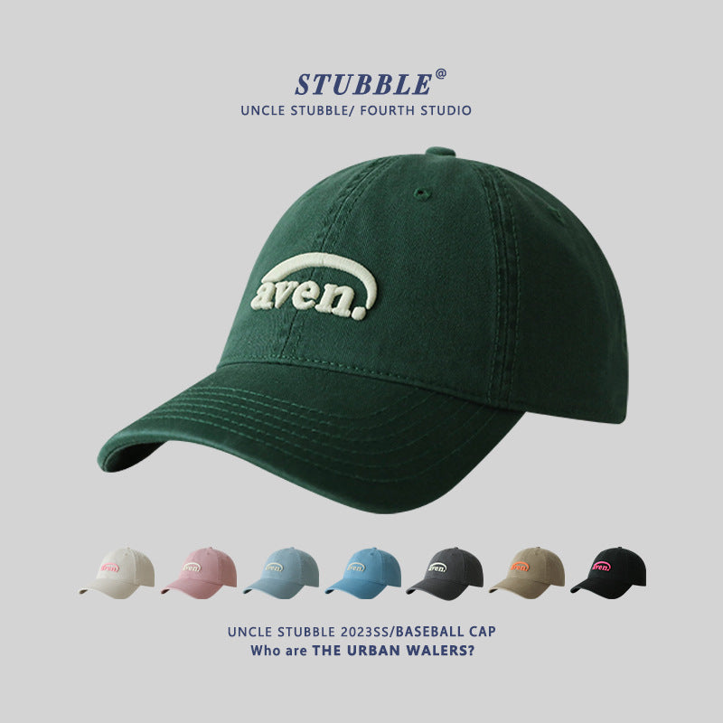 Korean Trend Soft Top Pure Cotton Unisex Baseball Cap