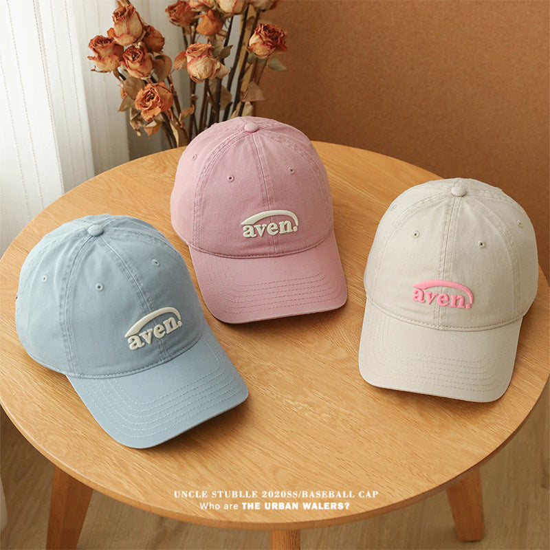 Korean Trend Soft Top Pure Cotton Unisex Baseball Cap