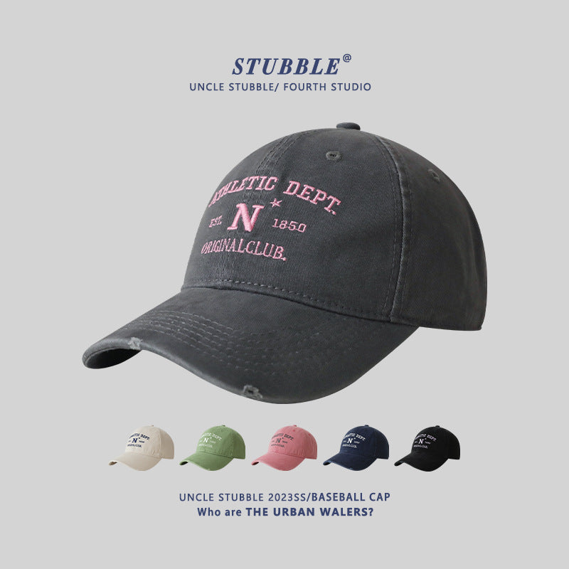 Korean Style Deep Fit Widened Unisex Soft Top Baseball Cap