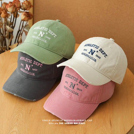 Korean Style Deep Fit Widened Unisex Soft Top Baseball Cap