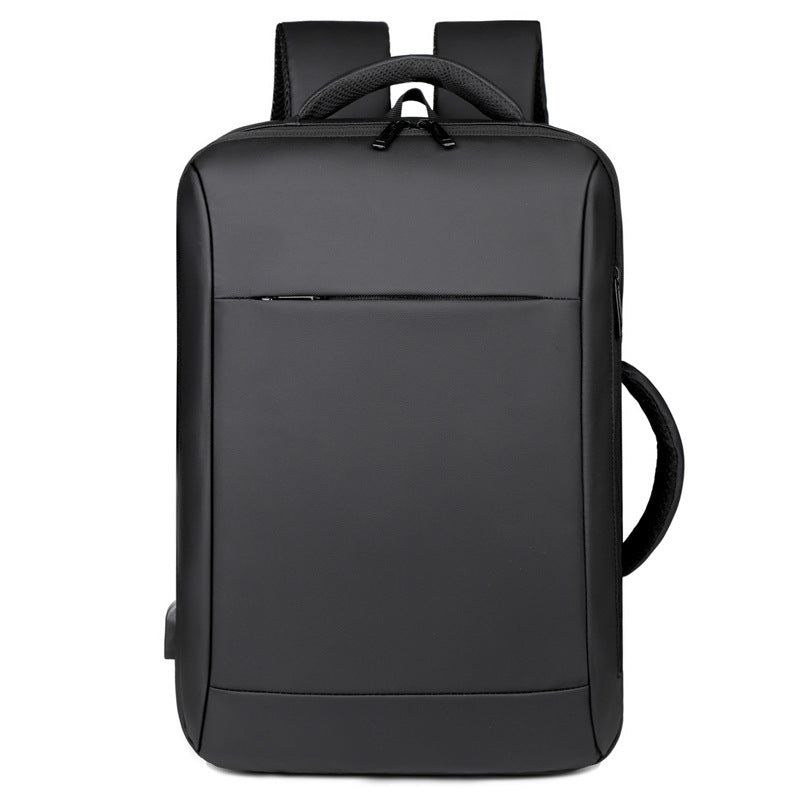 Textured Waterproof Business Laptop Backpack for 14 Inch
