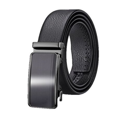 Style 1 men's Genuine Cowhide Automatic Buckle Business Belt