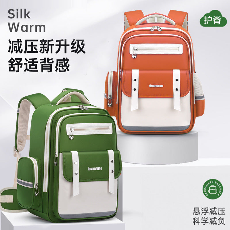 Lightweight Waterproof School Backpack for Kids with Large