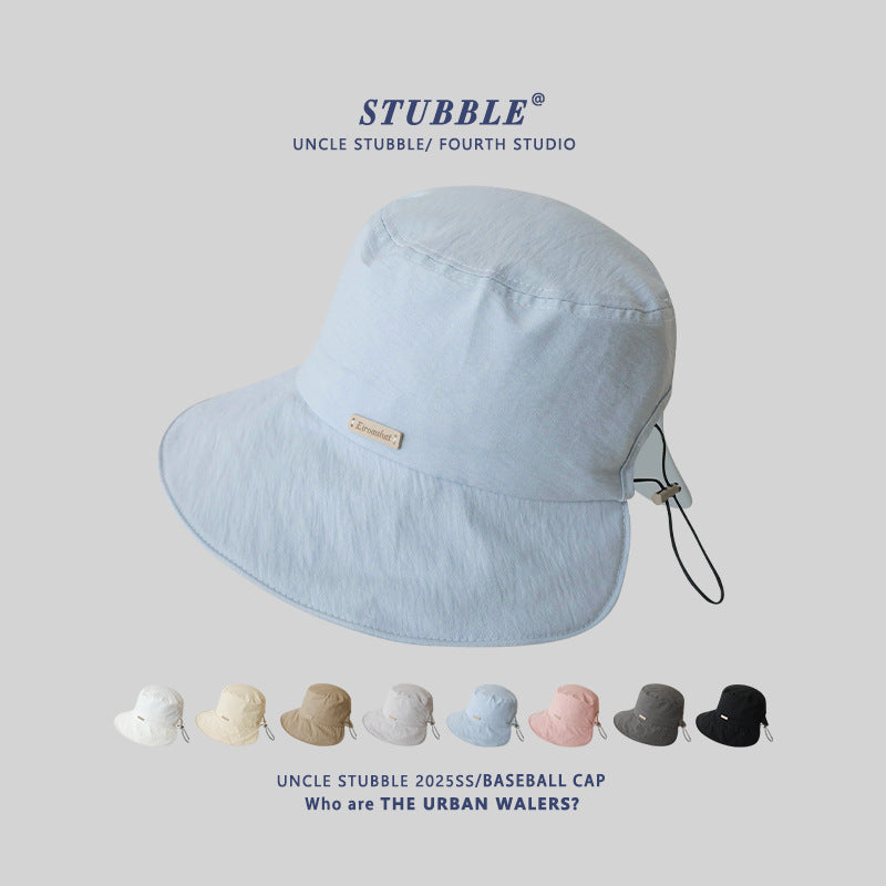 Summer Quick-Drying Thin Unisex Large Brim Fisherman Hat