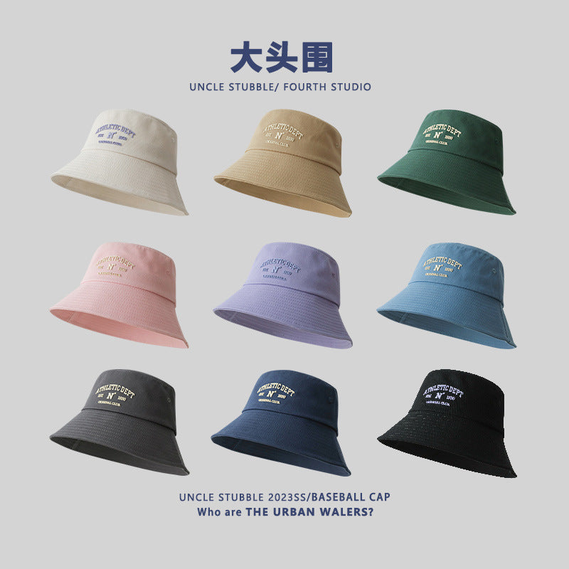 Korean Style Deep Fit Wide Brim Unisex Basin Hat