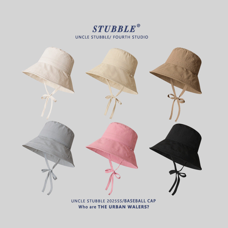 Summer Lightweight Breathable UV Protection Unisex Wide Brim Basin Hat