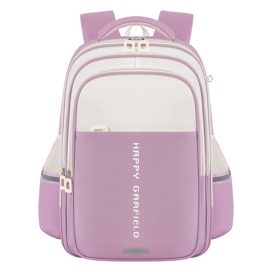 Kids Spine Protection School Backpack Large Capacity Waterproof
