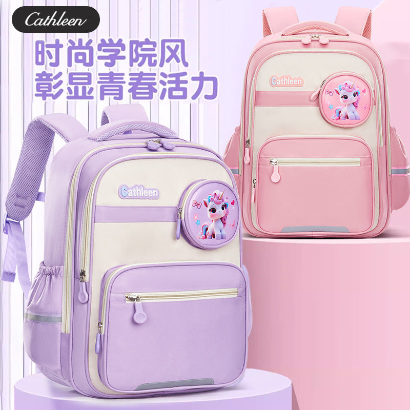 Kids Ultra-Light Spine Support School Backpack Large Bag
