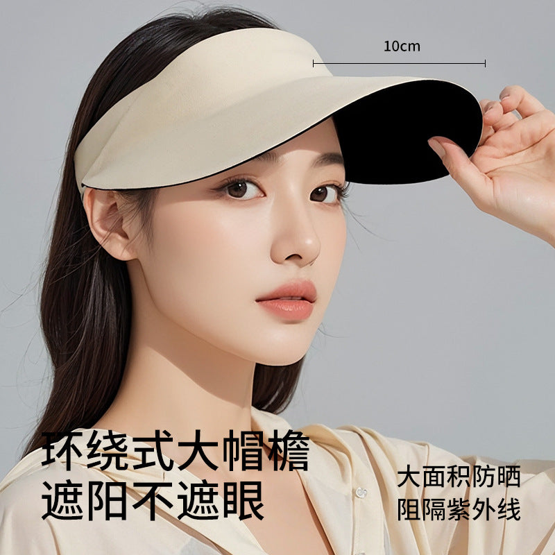 Summer Advanced UV Protection Foldable Unisex Empty Top Hat