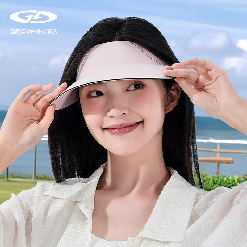 Summer Premium Ice Silk Removable Full-Face Sun Protection Hat