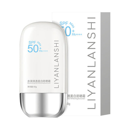 Silver High-Protection SPF50 Sunscreen Spray with Moisturizing Formula
