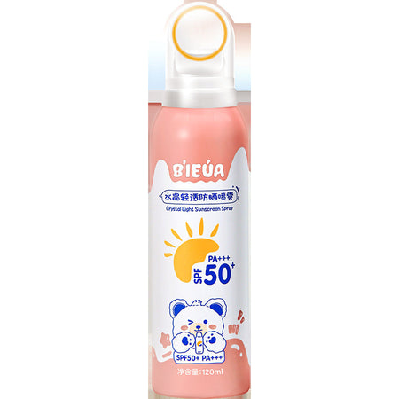 SPF40–50 Kids & Adult Universal Sunscreen Spray for Daily UV Protection