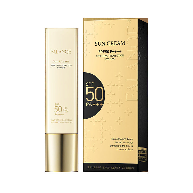 Gold SPF50 Lightweight Sunscreen Spray for Face and Body
