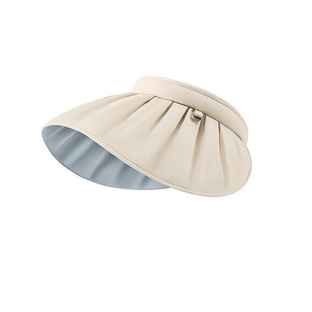 Summer New Roll-Up Shell Unisex Empty Top Headband Sun Hat