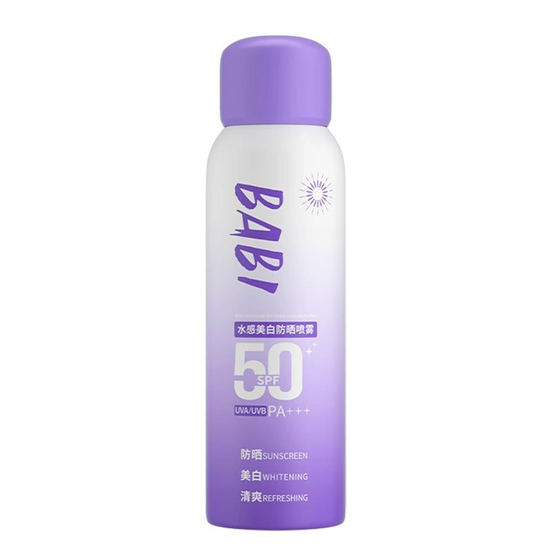SPF50 Whitening Sunscreen Spray for Face and Body UV Protection