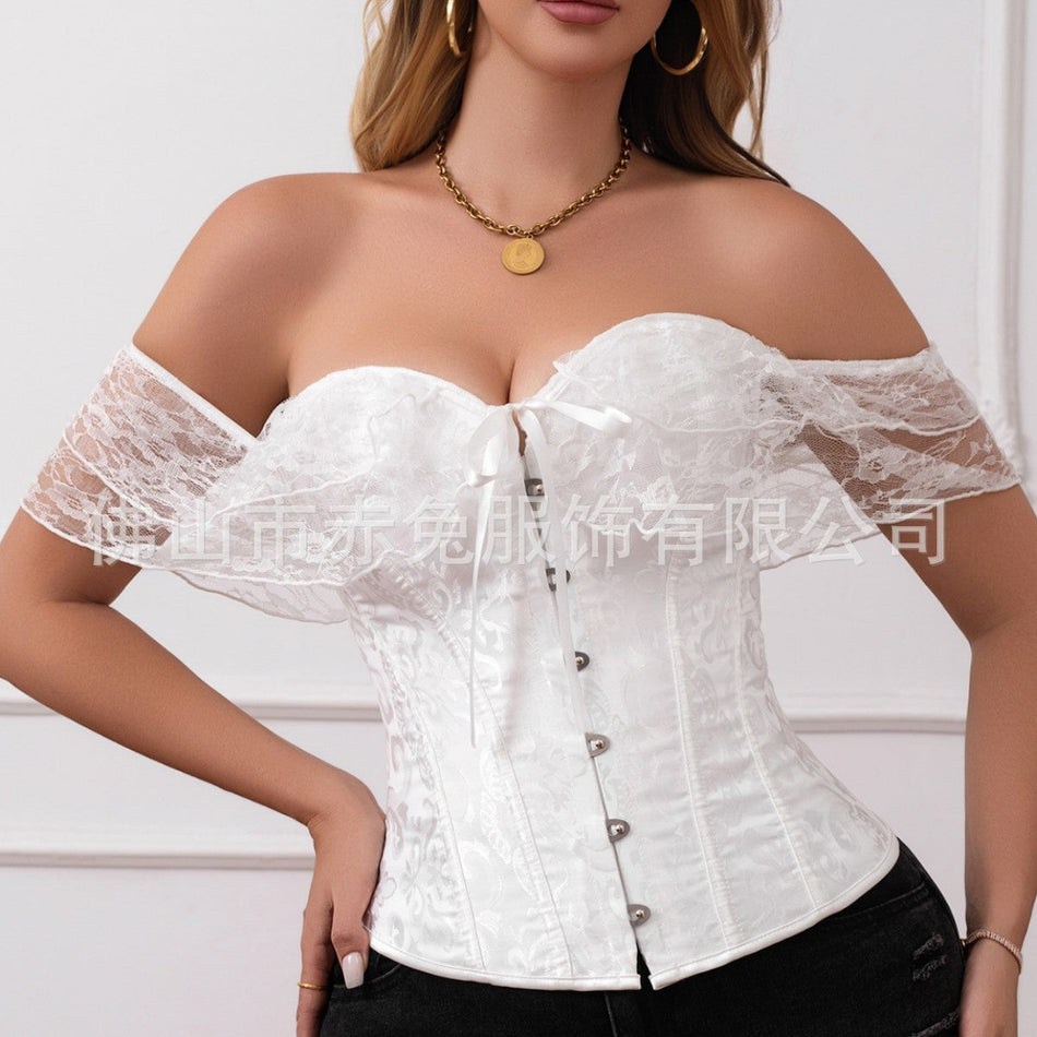 Women’s Corset Top Court Style Tube Waistband Bridal Shaping Top