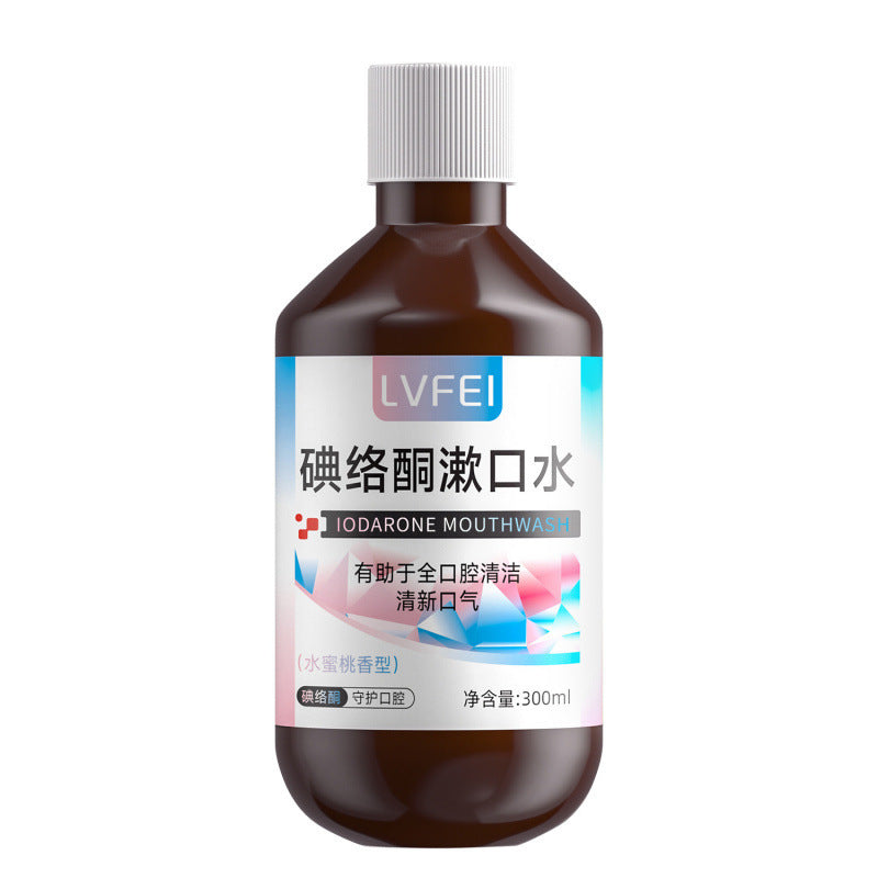 Mint Iodine Herbal Mouthwash Antibacterial Breath Fresh Care Formula