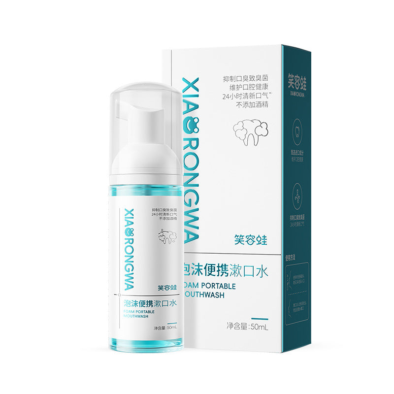 Portable Foam Mouthwash Probiotic Fresh Breath Oral Care Foam