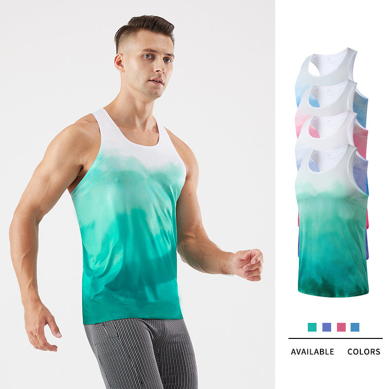 Men's Sports Vest Quick Dry Breathable Running Training Top