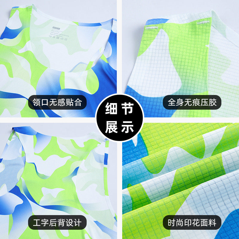 Men's Sports Vest Lightweight Quick Dry Running Training Top