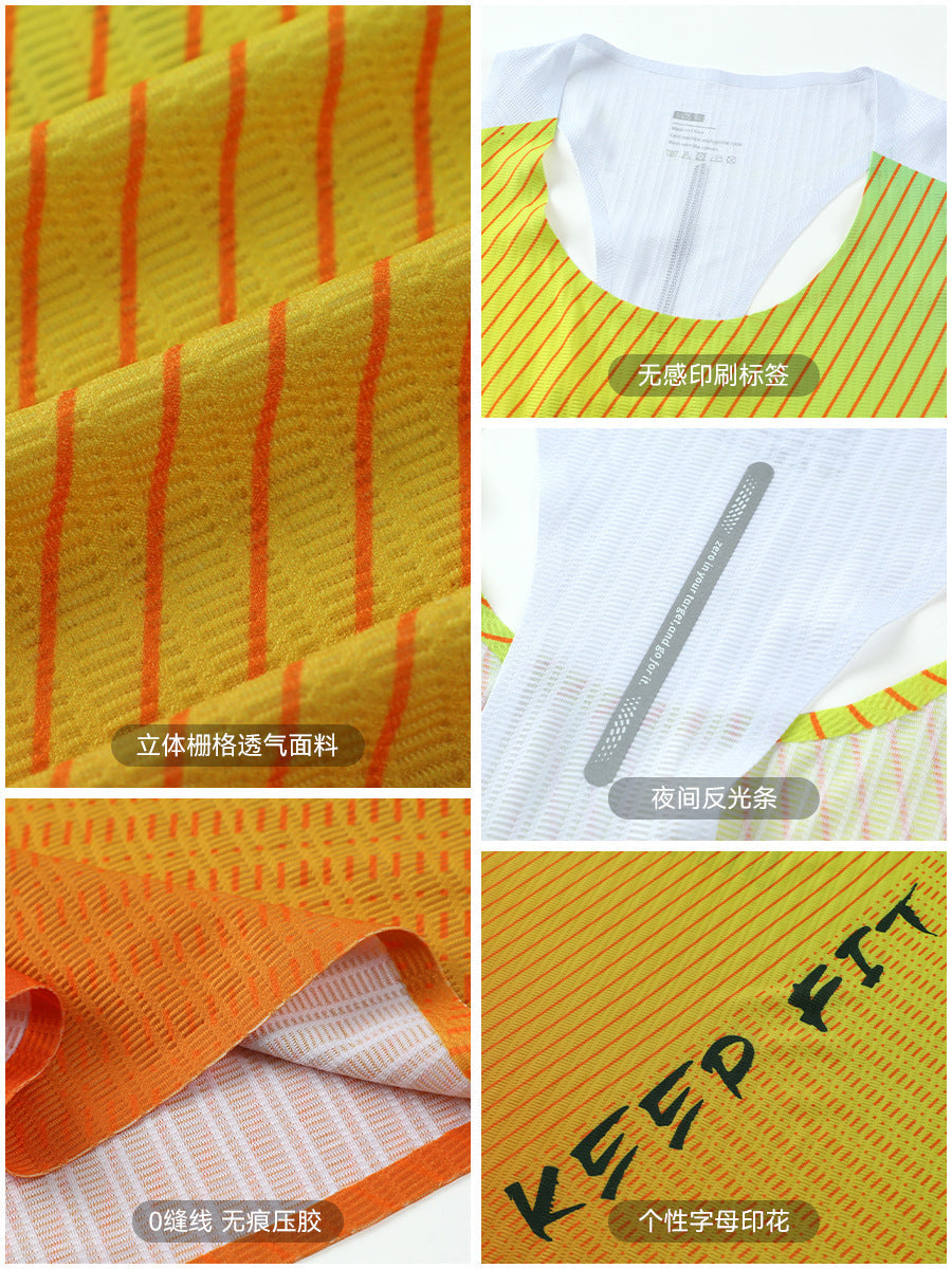 Men's Sports Vest Quick Dry Sleeveless Running Fitness Top