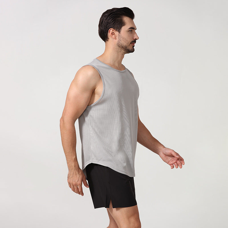 Men's Sports Vest Lightweight Quick Dry Basketball Training Top