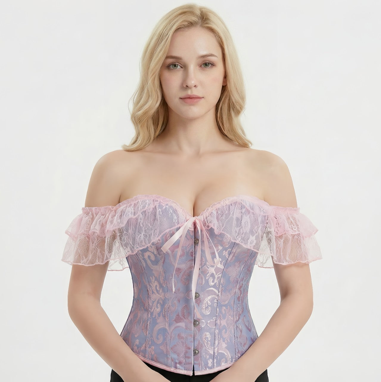 Premium Lace Slim-Fit Shapewear Corset Bra Top