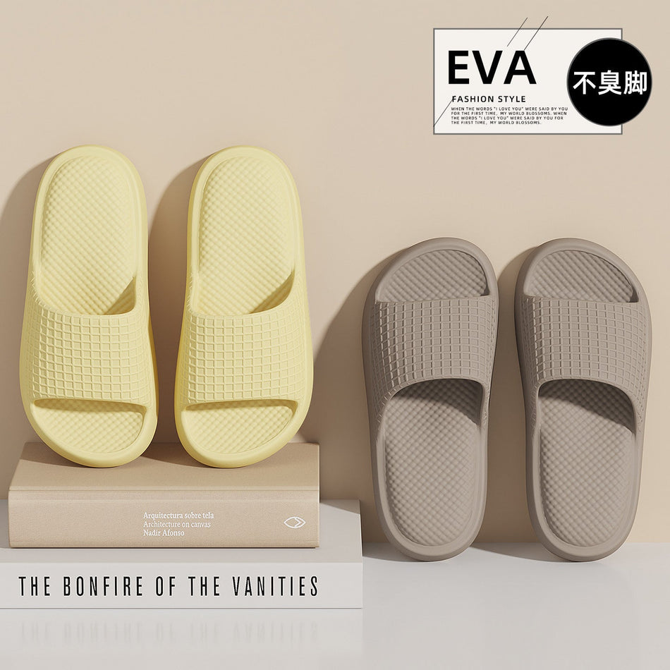 Women’s EVA Soft Sole Cloud-Feel Non-Slip Indoor Slippers