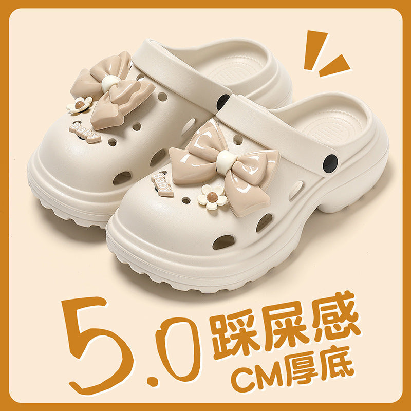 Women’s Thick Sole EVA Hole Sandals Non-Slip Summer Beach