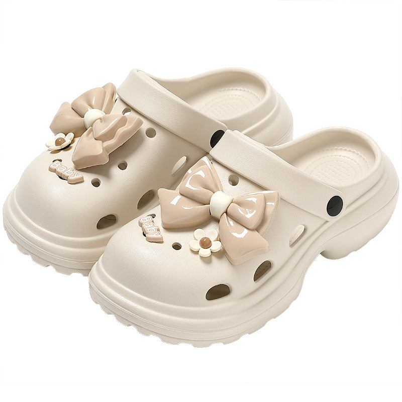 Women’s Thick Sole EVA Hole Sandals Non-Slip Summer Beach