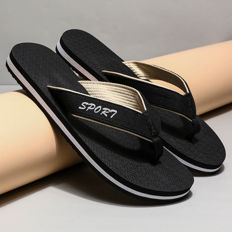Men's Non Slip Wear Resistant Flip Flops Casual Summer Sandals