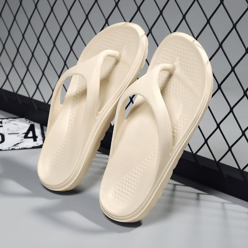 Men's Plus Size Breathable Slip On Flip Flops Summer Slippers