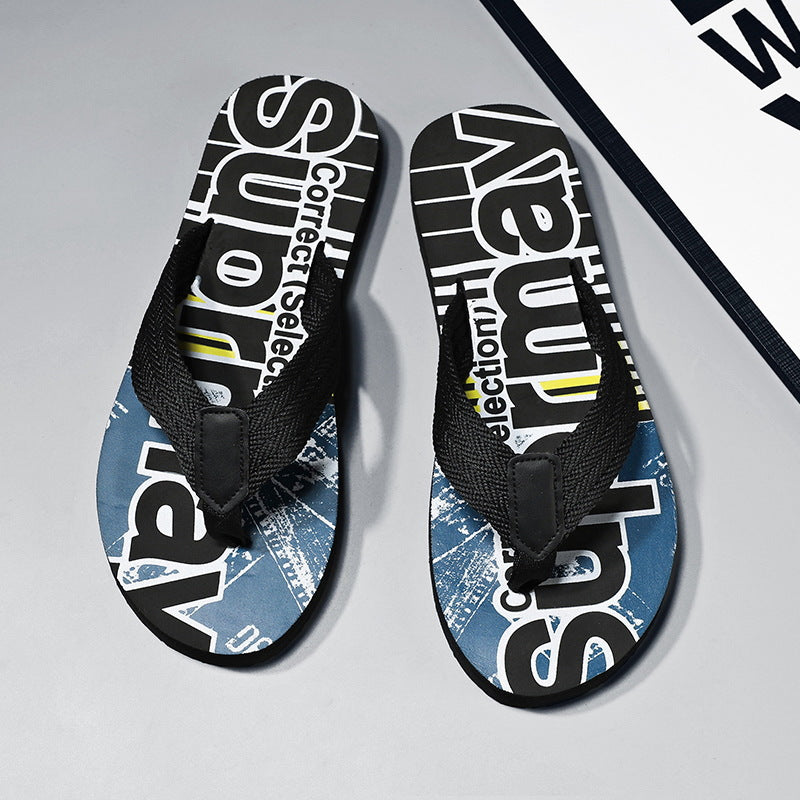 Men's Soft Sole Non Slip Outdoor Beach Thong Sandals