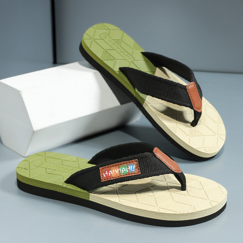 Men's Non Slip Summer Flip Flops Outdoor Beach Casual Sandals