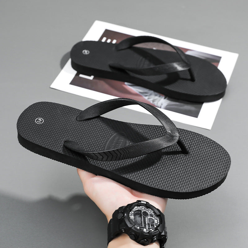 Men's Wear-Resistant Non-Slip Beach Flip Flops Casual Slippers