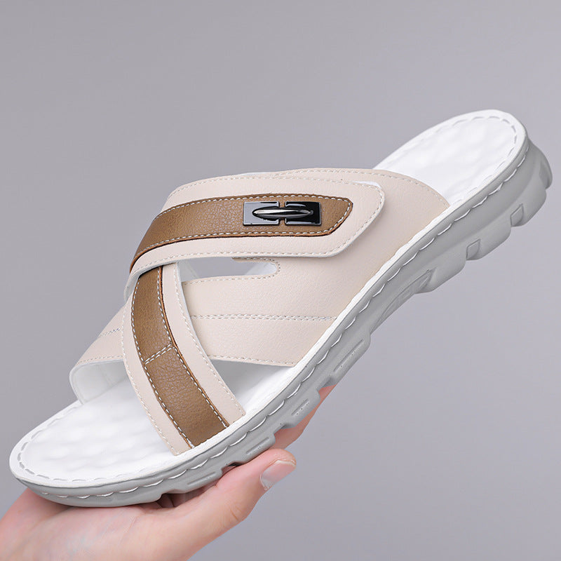 Men's Large Size Beach Sandals Casual Summer Outdoor Sandals