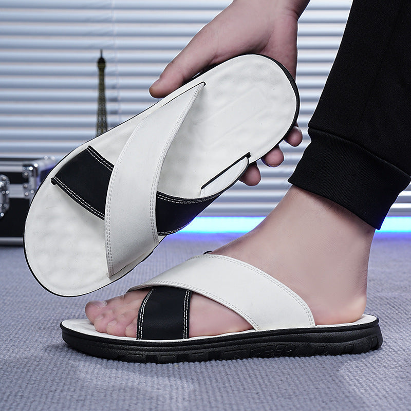 Men’s Casual Outdoor Slippers Large Size Fashion Summer Sandals