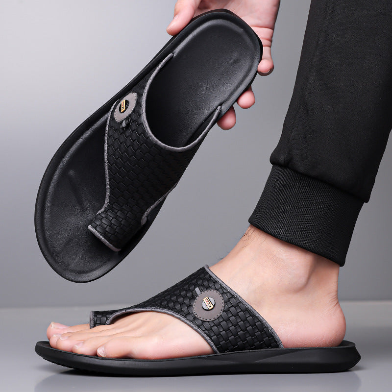 Men’s Non Slip Dual Purpose Beach Sandals Casual Summer Slippers