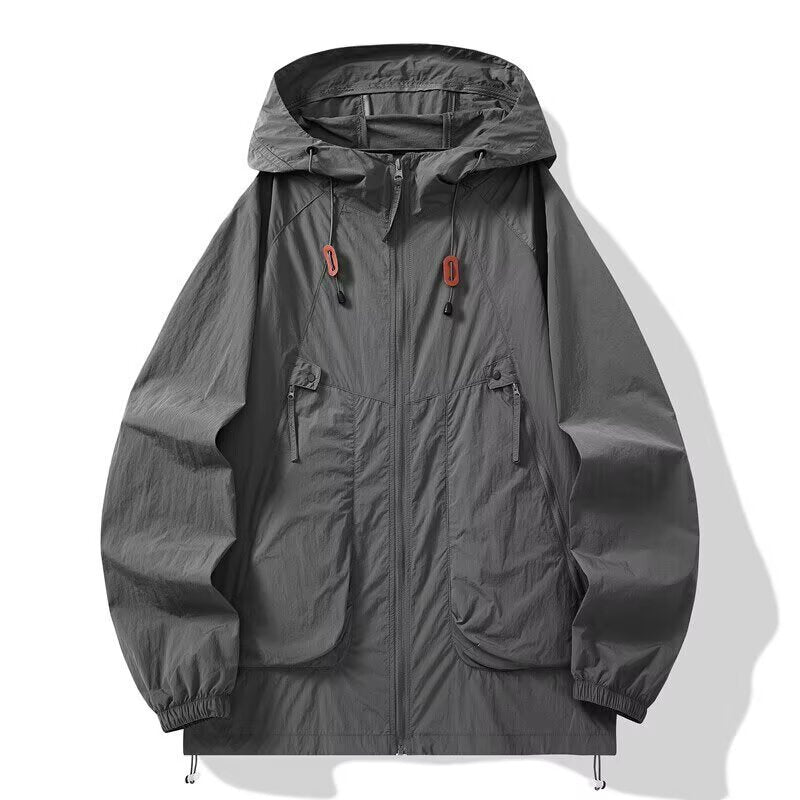 Unisex Lightweight Breathable Sun Protection Jacket Casual Summer