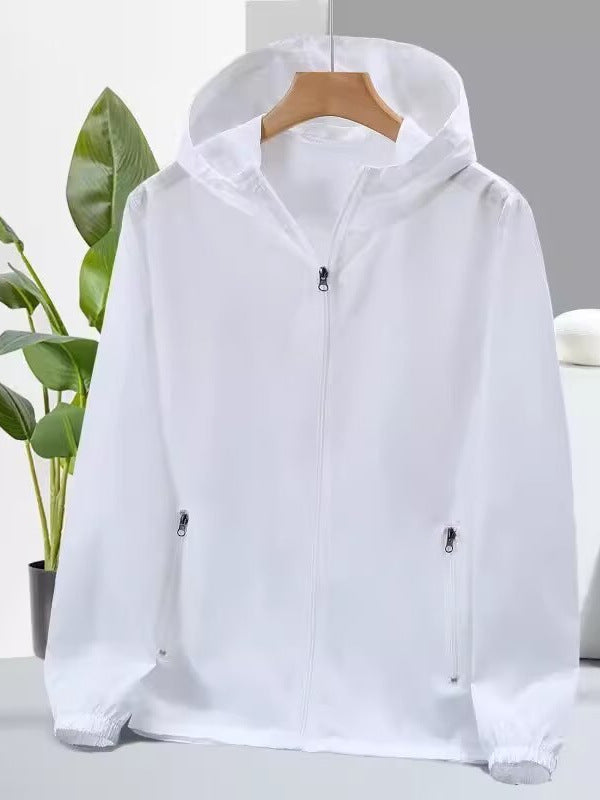 Unisex Lightweight Sun Protection Windbreaker Breathable Outdoor