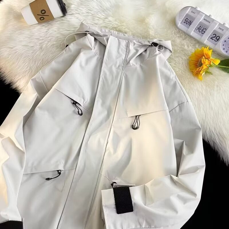 Men’s Loose Fit Casual Jacket Versatile Spring Early Autumn