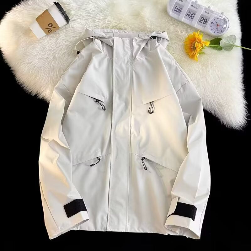 Men’s Loose Fit Casual Jacket Versatile Spring Early Autumn