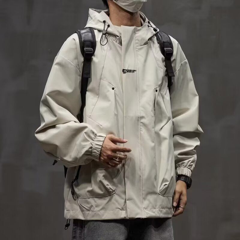 Men’s Japanese Retro Outdoor Jacket Casual Workwear