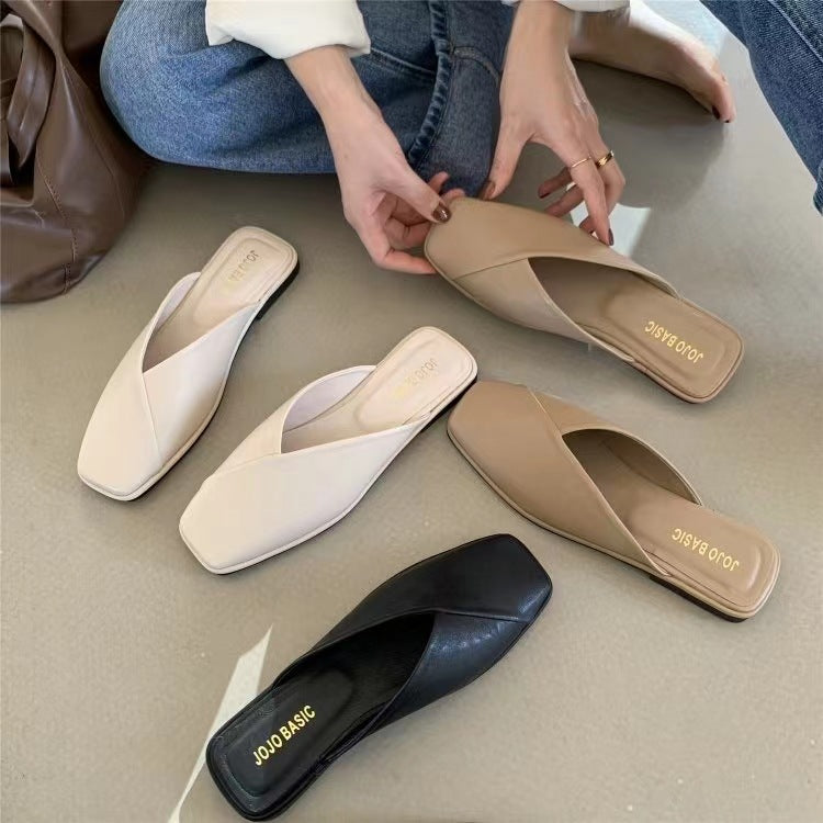 Thick Soled Furry Home Slippers Women Non Slip Cozy Style