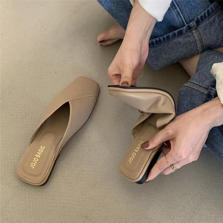 Thick Soled Furry Home Slippers Women Non Slip Cozy Style