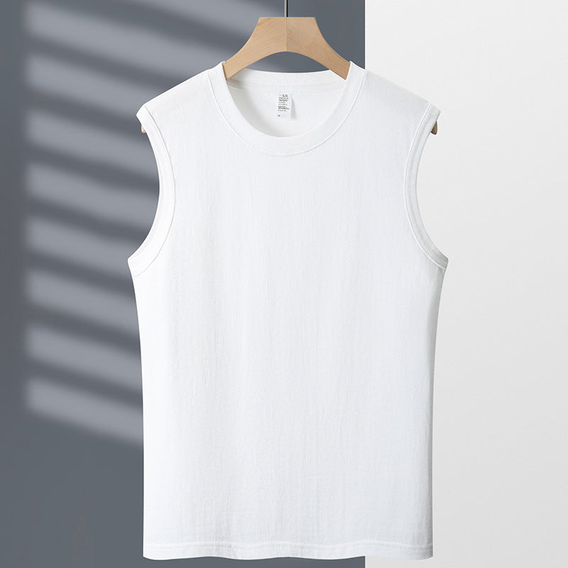 Men's American Heavyweight Pure Cotton Outerwear Vest